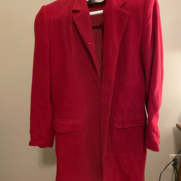 Jessica brand red dress and matching coat - Picture 2 of 6